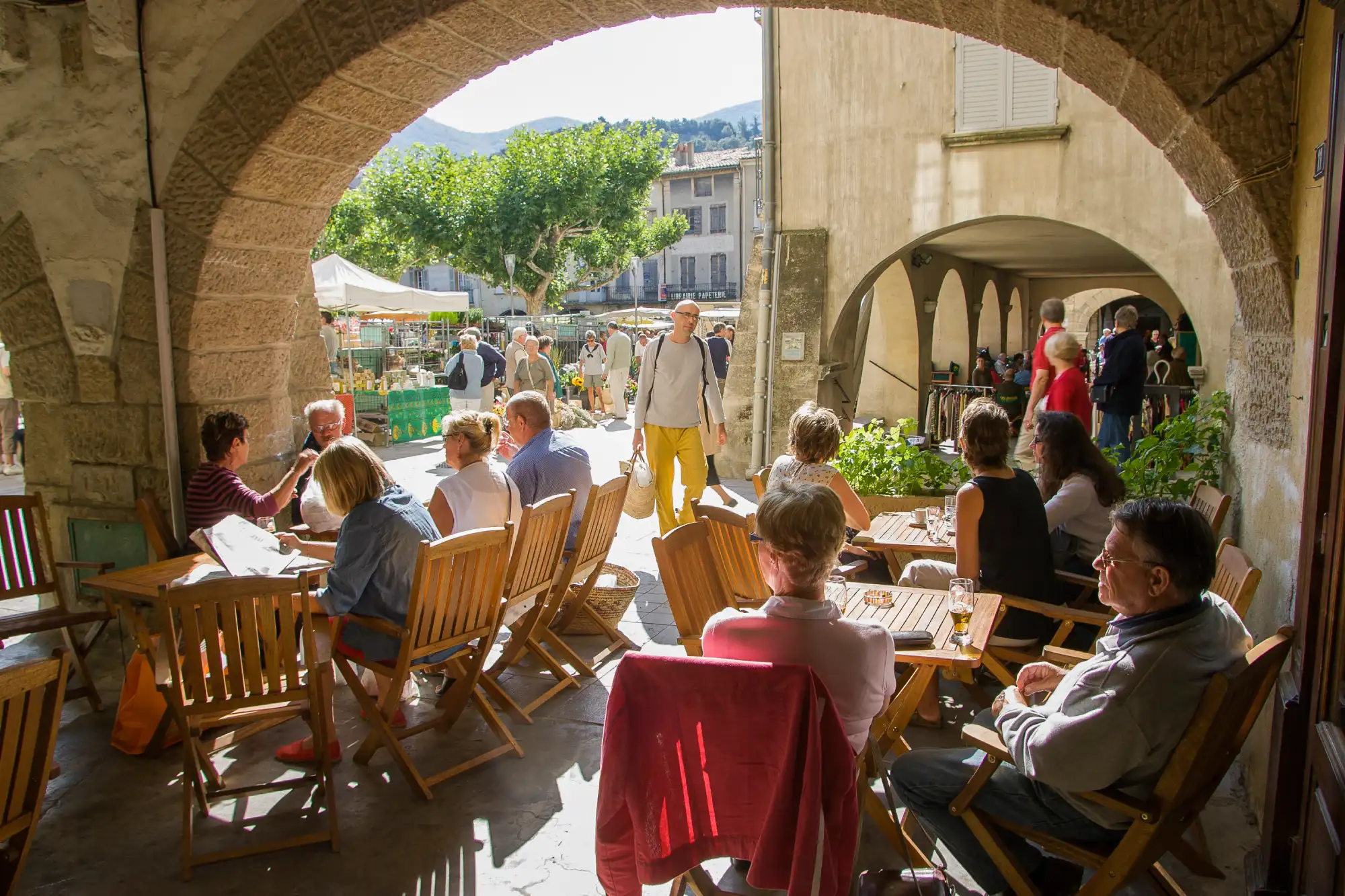 Terrasse a Nyons